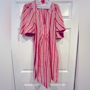 Three Graces London Linen Dress Size 6